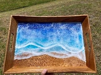 Ocean Bamboo Serving Tray